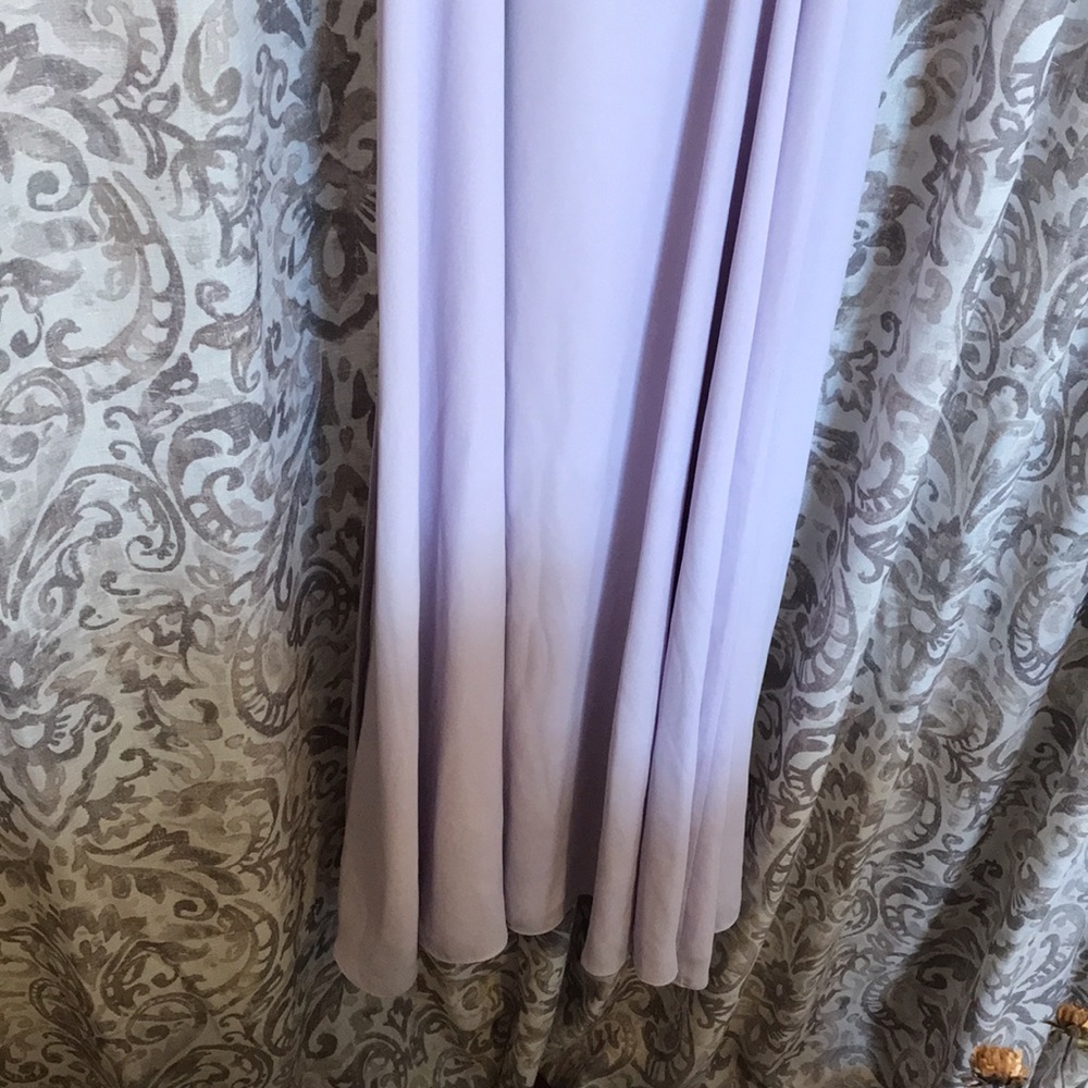 NWT Lavender Fame and Partners Long Wrap Dress, Size 6, wedding guest, prom - Picture 7 of 10